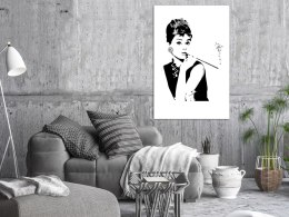 Obraz - Audrey (1-częściowy) pionowy