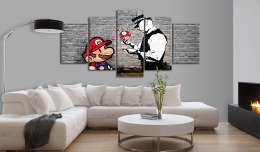 Obraz - Super Mario Mushroom Cop (Banksy)