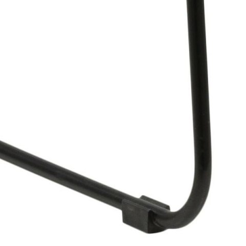 CZARNE KRZESŁO LOFT, SZARA PODUSZKA, PŁOZY, METAL, NOWOCZESNE, DO JADALNI CZARNE KRZESŁO LOFT, SZARA PODUSZKA, PŁOZY, METAL, NOWOCZESNE, DO JADALNI