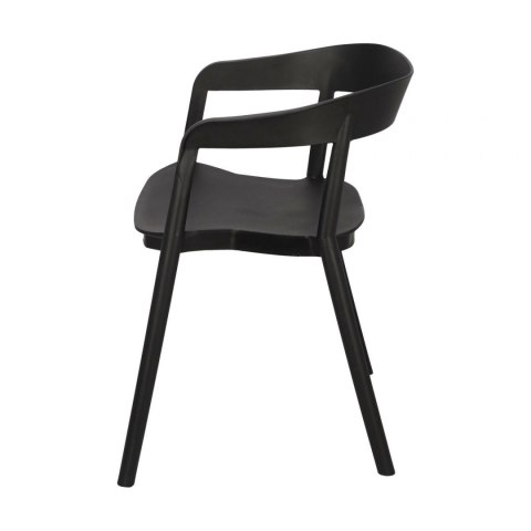 Krzesło Bow czarne, NOWOCZESNE, UNIWERSALNE, LOFT, DO KUCHNI, DO JADALNI Krzesło Bow czarne, NOWOCZESNE, UNIWERSALNE, LOFT, DO KUCHNI, DO JADALNI