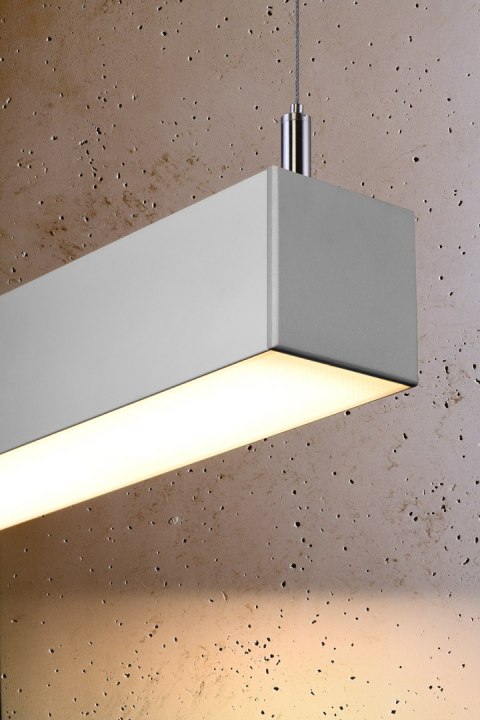 Lampa wisząca PINNE 150 szara 3000K Lampa wisząca PINNE 150 szara 3000K