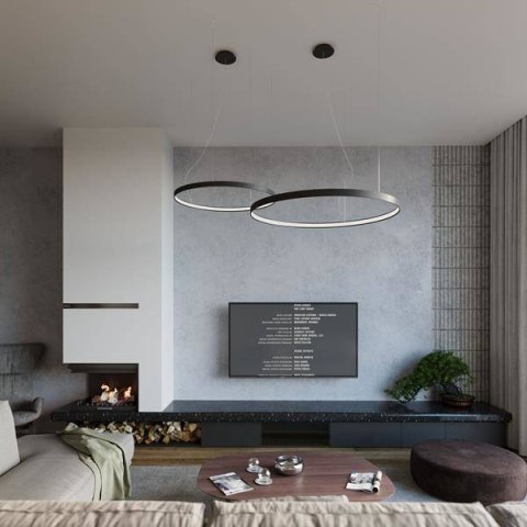 Żyrandol RIO 110 czarny LED 4000K Żyrandol RIO 110 czarny LED 4000K