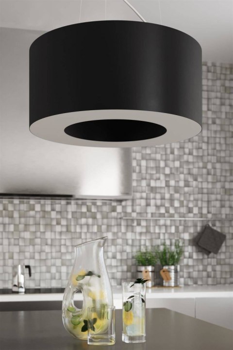 Żyrandol SATURNO SLIM 50 czarny Żyrandol SATURNO SLIM 50 czarny