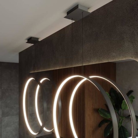 Lampa wisząca RIO 110 czarny LED 3000K Lampa wisząca RIO 110 czarny LED 3000K