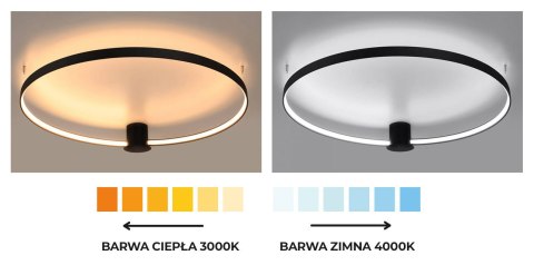 Lampa wisząca RIO 110 czarny LED 4000K Lampa wisząca RIO 110 czarny LED 4000K