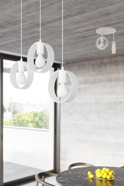 Lampa wisząca TITRAN 1 biała Lampa wisząca TITRAN 1 biała