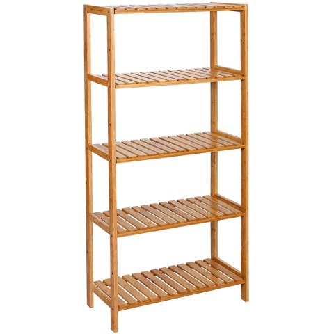 BAMBUSOWY REGAŁ BOHO, SOLIDNY, UNIWERSALNY, 5 PÓŁEK, DO POKOJU 60 cm BAMBUSOWY REGAŁ BOHO, SOLIDNY, UNIWERSALNY, 5 PÓŁEK, DO POKOJU 60 cm