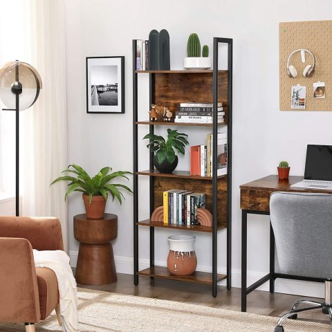 REGAŁ NA KSIĄŻKI LOFT, DO POKOJU, METALOWY, 62 cm REGAŁ NA KSIĄŻKI LOFT, DO POKOJU, METALOWY, 62 cm