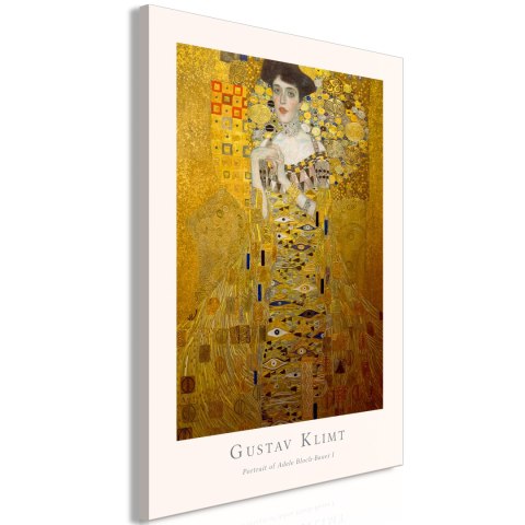 Obraz - Gustav Klimt - Portrait of Adele Bloch (1-częściowy) pionowy Obraz - Gustav Klimt - Portrait of Adele Bloch (1-częściowy) pionowy