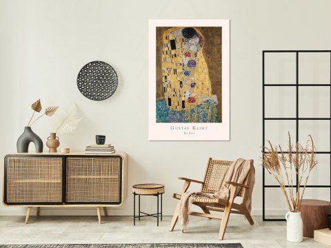 Obraz - Gustav Klimt - The Kiss (1-częściowy) pionowy Obraz - Gustav Klimt - The Kiss (1-częściowy) pionowy