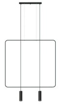Lampa wisząca RANA 2 czarna