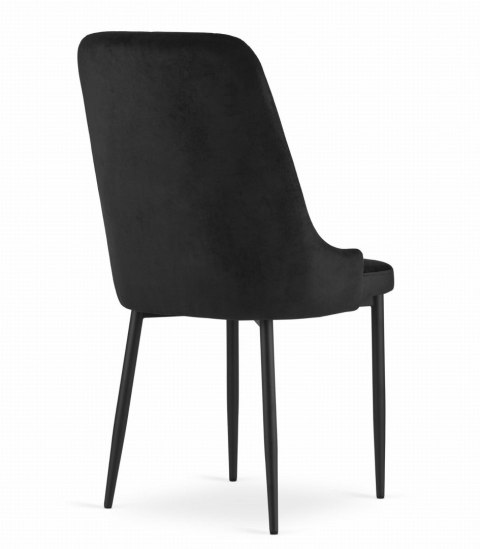 Krzesło CAPRI - czarne x 1 Krzesło CAPRI - czarne x 1