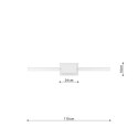 Lampa wisząca RIO 110 biały LED 4000K
