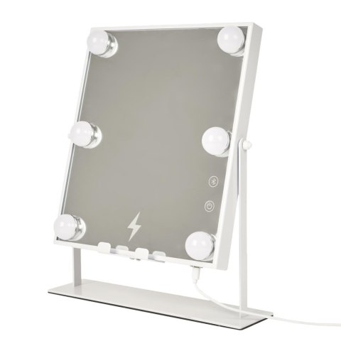 Lustro LED z głośnikiem i ładowarką Lustro LED z głośnikiem i ładowarką