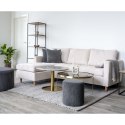 INDUSTRIALNY REGAŁ VITA, CZARNY METAL, DĄB, 5 PÓŁEK, WYSOKI, LOFT, 170 CM