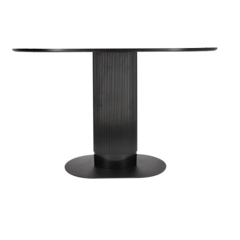 CZARNY STÓŁ MAXIM, OWALNY, DO JADALNI, DO SALONU, NOWOCZESNY, 120 CM CZARNY STÓŁ MAXIM, OWALNY, DO JADALNI, DO SALONU, NOWOCZESNY, 120 CM