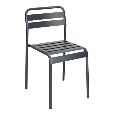 METALOWE CIEMNE SZARE KRZESŁO, DO OGRODU, NOWOCZESNE, DO KUCHNI, NA BALKON METALOWE CIEMNE SZARE KRZESŁO, DO OGRODU, NOWOCZESNE, DO KUCHNI, NA BALKON