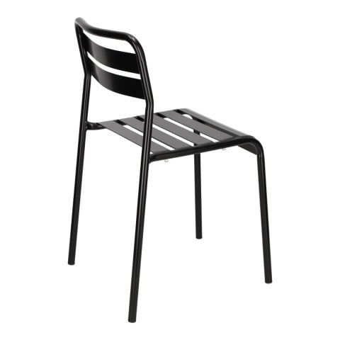 METALOWE CZARNE KRZESŁO, DO OGRODU, NOWOCZESNE, DO KUCHNI, NA BALKON METALOWE CZARNE KRZESŁO, DO OGRODU, NOWOCZESNE, DO KUCHNI, NA BALKON