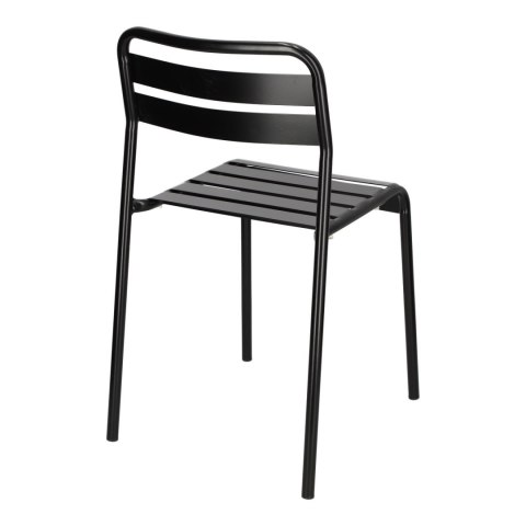METALOWE CZARNE KRZESŁO, DO OGRODU, NOWOCZESNE, DO KUCHNI, NA BALKON METALOWE CZARNE KRZESŁO, DO OGRODU, NOWOCZESNE, DO KUCHNI, NA BALKON