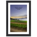 Plakat w czarnej ramie - Wieczór nad Napa Valley