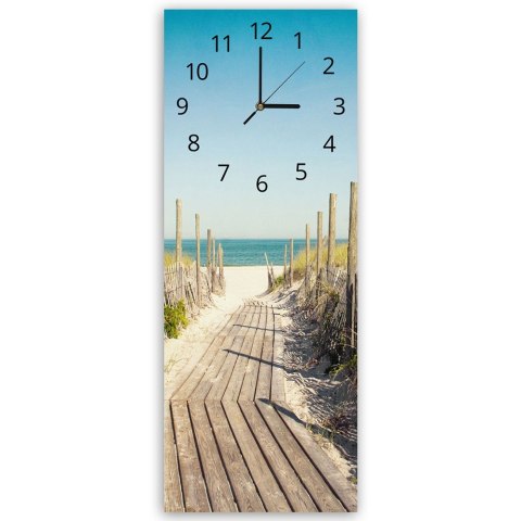 Zegar Obraz - Ścieżka na plażę Zegar Obraz - Ścieżka na plażę