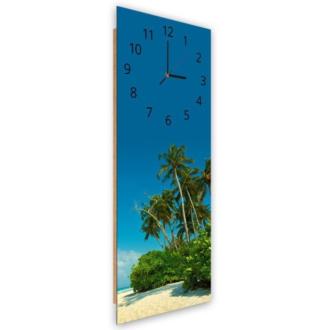 Zegar Obraz - Tropikalna plaża Zegar Obraz - Tropikalna plaża
