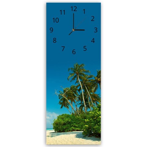 Zegar Obraz - Tropikalna plaża Zegar Obraz - Tropikalna plaża