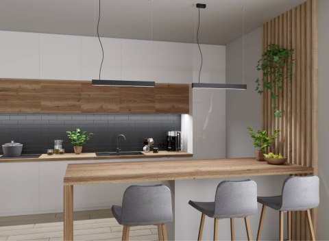 Lampa wisząca PINNE 90 czarna 3000K Lampa wisząca PINNE 90 czarna 3000K