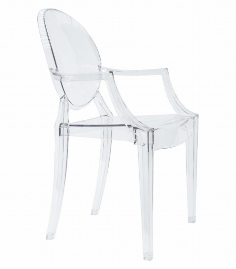 Krzesło BUSAN - transparentne x 3 Krzesło BUSAN - transparentne x 3