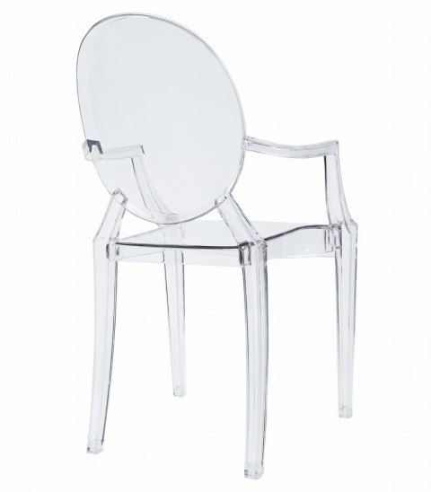 Krzesło BUSAN - transparentne x 3 Krzesło BUSAN - transparentne x 3
