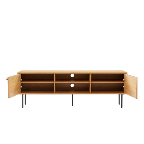SZAFKA RTV LOFT, 120 CM, CZARNY METAL, DĄB, DO SALONU, ELEGANCKA, PÓŁKI SZAFKA RTV LOFT, 120 CM, CZARNY METAL, DĄB, DO SALONU, ELEGANCKA, PÓŁKI