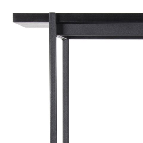 INDUSTRIALNY CZARNY REGAŁ DO POKOJU 172 CM, DUŻY, 6 PÓŁEK, METAL INDUSTRIALNY CZARNY REGAŁ DO POKOJU 172 CM, DUŻY, 6 PÓŁEK, METAL