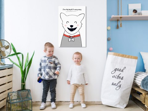 Obraz - Piesek Harry (1-częściowy) pionowy Obraz - Piesek Harry (1-częściowy) pionowy