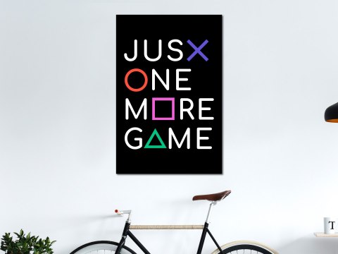 Obraz - Just One More Game (1-częściowy) pionowy Obraz - Just One More Game (1-częściowy) pionowy