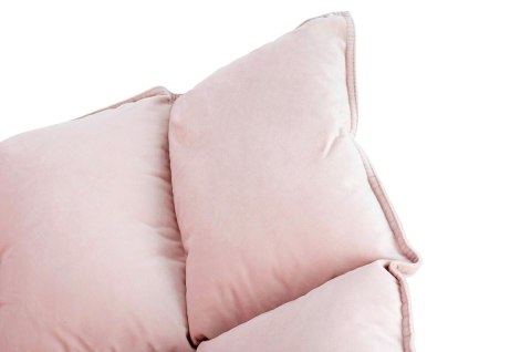 RÓŻOWY FOTEL BUJANY GLAMOUR, WYGODNY, WELUR, DO SALONU, WPOCZYNKOWY, PŁOZY RÓŻOWY FOTEL BUJANY GLAMOUR, WYGODNY, WELUR, DO SALONU, WPOCZYNKOWY, PŁOZY