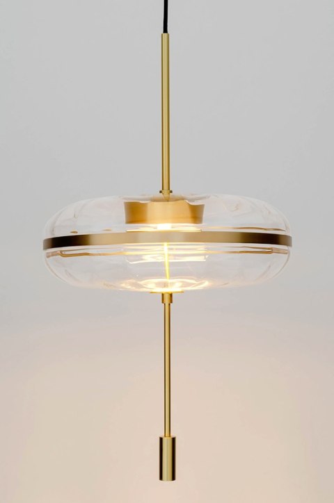 Lampa wisząca CHAPLIN 360 mosiądz - LED, szkło Lampa wisząca CHAPLIN 360 mosiądz - LED, szkło