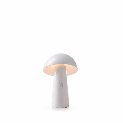 NOWOCZESNA LAMPA OGRODOWA STOŁOWA, BIAŁA, DEKORACYJNA, LED, 25 CM NOWOCZESNA LAMPA OGRODOWA STOŁOWA, BIAŁA, DEKORACYJNA, LED, 25 CM
