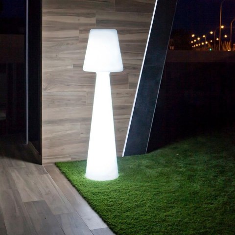NOWOCZESNA LAMPA OGRODOWA - STOJĄCA 165 CM, BIAŁA, NA TARAS, LED NOWOCZESNA LAMPA OGRODOWA - STOJĄCA 165 CM, BIAŁA, NA TARAS, LED
