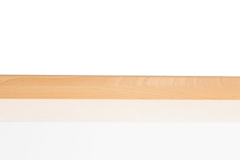 NOWOCZESNE BIAŁE BIURKO, SKANDYNAWSKIE, DREWNO BUKOWE, DO POKOJU, 123 CM NOWOCZESNE BIAŁE BIURKO, SKANDYNAWSKIE, DREWNO BUKOWE, DO POKOJU, 123 CM
