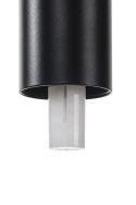 INDUSTRIALNA LAMPA WISZĄCA FUSION 4, CZARNA, ŻYRANDOL, LOFT, NIETYPOWA