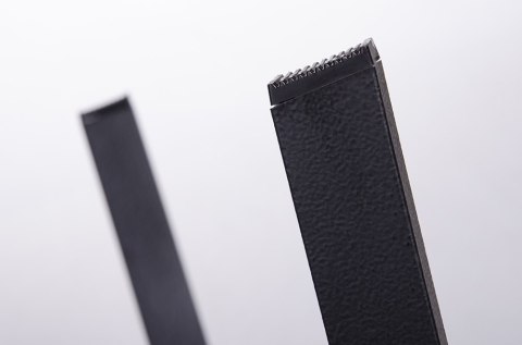 NOWOCZESNE CZARNE KRZESŁO LOFT, INDUSTRIALNE, AŻUROWE, METALOWE, DO JADALNI