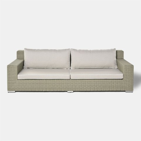 EKSKLUZYWNA BEŻOWA SOFA OGRODOWA 3 OSOBOWA CLOUD, NA TARAS, NA BALKON, 250 CM EKSKLUZYWNA BEŻOWA SOFA OGRODOWA 3 OSOBOWA CLOUD, NA TARAS, NA BALKON, 250 CM