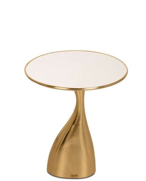 ZŁOTY STOLIK KAWOWY GLAMOUR, JASNY BLAT, NOWOCZESNY, OKRĄGŁY 36 CM ZŁOTY STOLIK KAWOWY GLAMOUR, JASNY BLAT, NOWOCZESNY, OKRĄGŁY 36 CM
