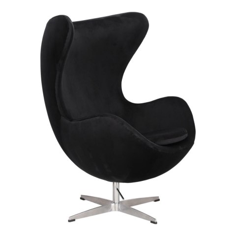 FOTEL EGG, JAJO, CZARNY, OBROTOWY, METAL, DO SALONU, NOWOCZESNY FOTEL EGG, JAJO, CZARNY, OBROTOWY, METAL, DO SALONU, NOWOCZESNY
