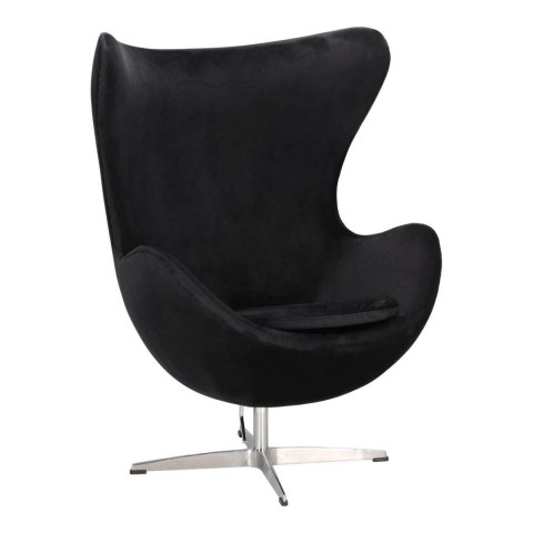 FOTEL EGG, JAJO, CZARNY, OBROTOWY, METAL, DO SALONU, NOWOCZESNY FOTEL EGG, JAJO, CZARNY, OBROTOWY, METAL, DO SALONU, NOWOCZESNY