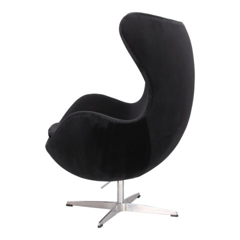 FOTEL EGG, JAJO, CZARNY, OBROTOWY, METAL, DO SALONU, NOWOCZESNY FOTEL EGG, JAJO, CZARNY, OBROTOWY, METAL, DO SALONU, NOWOCZESNY