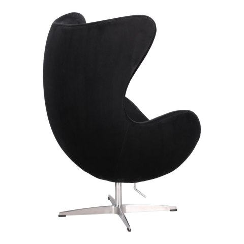 FOTEL EGG, JAJO, CZARNY, OBROTOWY, METAL, DO SALONU, NOWOCZESNY FOTEL EGG, JAJO, CZARNY, OBROTOWY, METAL, DO SALONU, NOWOCZESNY