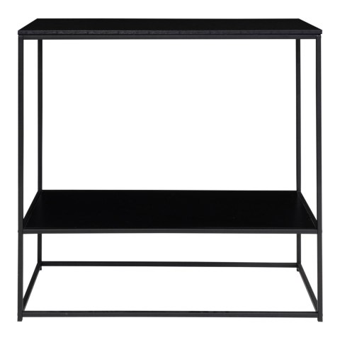 INDUSTRIALNA CZARNA KOMODA DO SALONU, LOFT, METALOWA, PROSTA, Z PÓŁKĄ 80 CM INDUSTRIALNA CZARNA KOMODA DO SALONU, LOFT, METALOWA, PROSTA, Z PÓŁKĄ 80 CM
