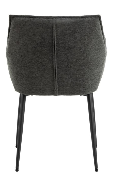 ELEGANCKIE SZARE KRZESŁO Z PODŁOKIETNIKAMI, DO JADALNI, NOWOCZESNE ELEGANCKIE SZARE KRZESŁO Z PODŁOKIETNIKAMI, DO JADALNI, NOWOCZESNE