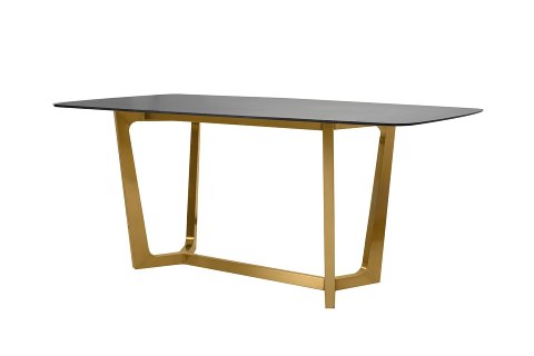 ZŁOTY STÓŁ OLIMP GLAMOUR, CZARNY BLAT, DO JADALNI, SALONU, ELEGANCKI 180 CM ZŁOTY STÓŁ OLIMP GLAMOUR, CZARNY BLAT, DO JADALNI, SALONU, ELEGANCKI 180 CM